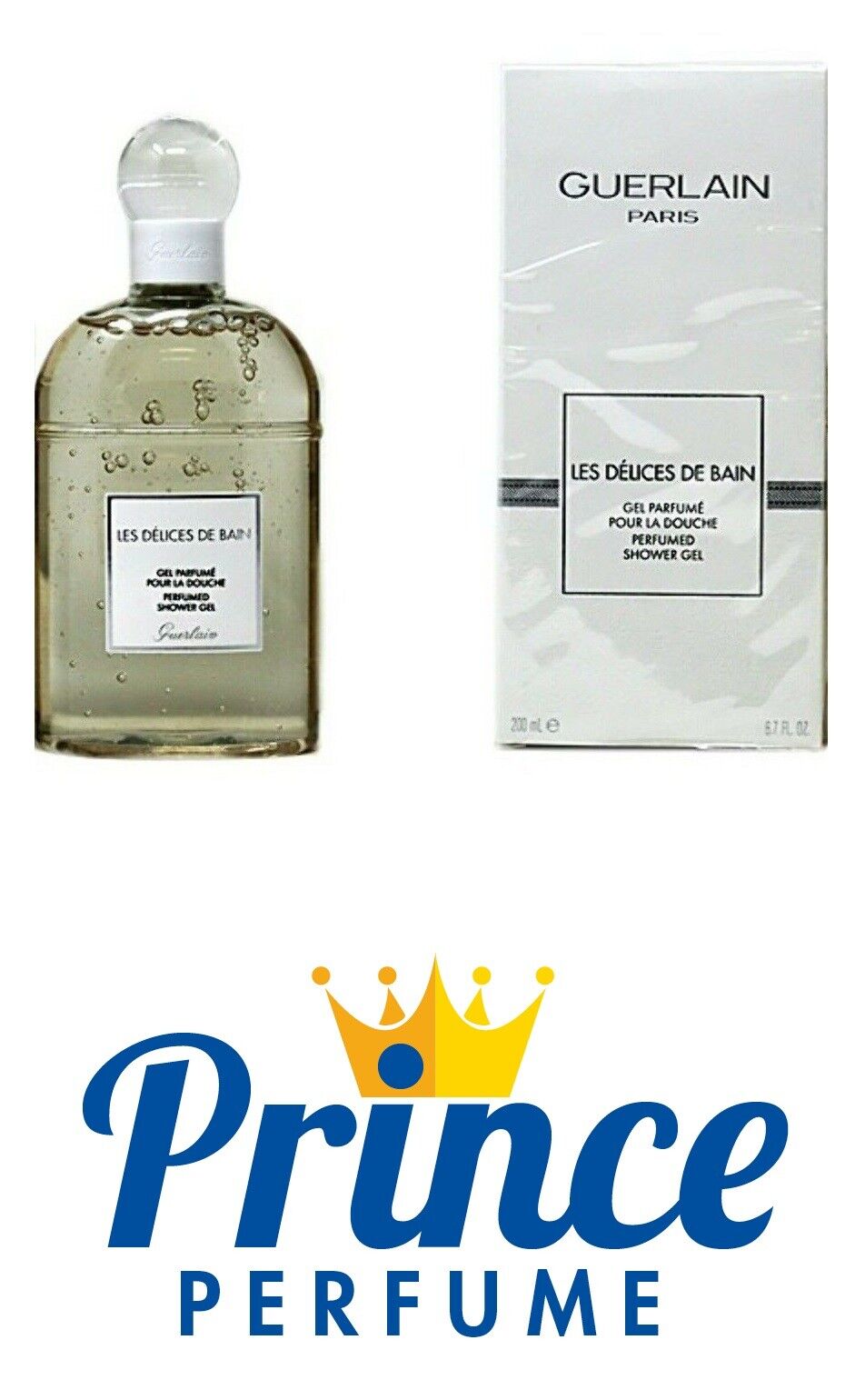 GUERLAIN LES DELICES DE BAIN PERFUMED SHOWER GEL - 200 ml