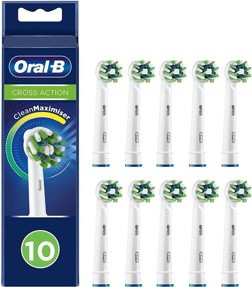 Ricariche Oral-B Cross Action EB50RB-10 CleanMaximiser 10 pezzi