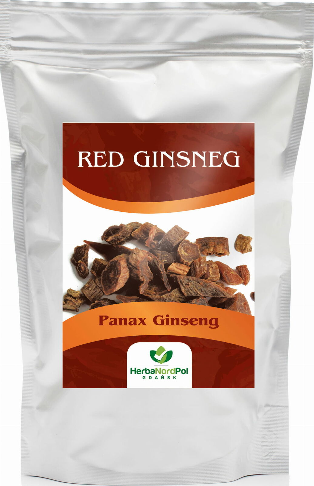 Ginseng Rosso Coreano, Radice di ginseng, a Fette, Panax Ginseng Rosso 100G