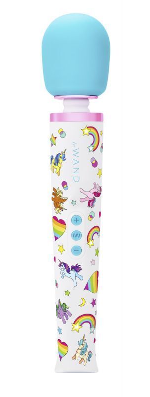 Vibratore Massaggiatore Wand Unicorn Sex Toy ricaricabile colorato e accessori