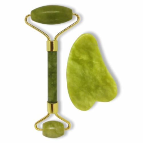 Rullo di giada e pietra Gua Sha