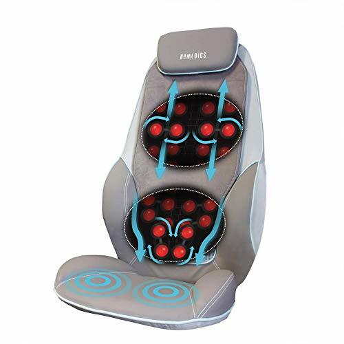 HoMedics ShiatsuMax, Sedile Massaggiante Shiatsu per Schiena, Area (e5g)