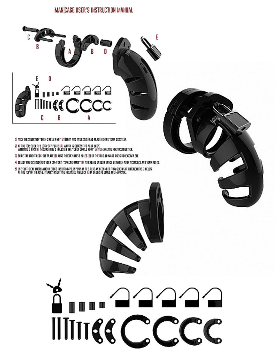 Cintura di castità costrittivo maschile sadomaso cock cage sex restraint bondage