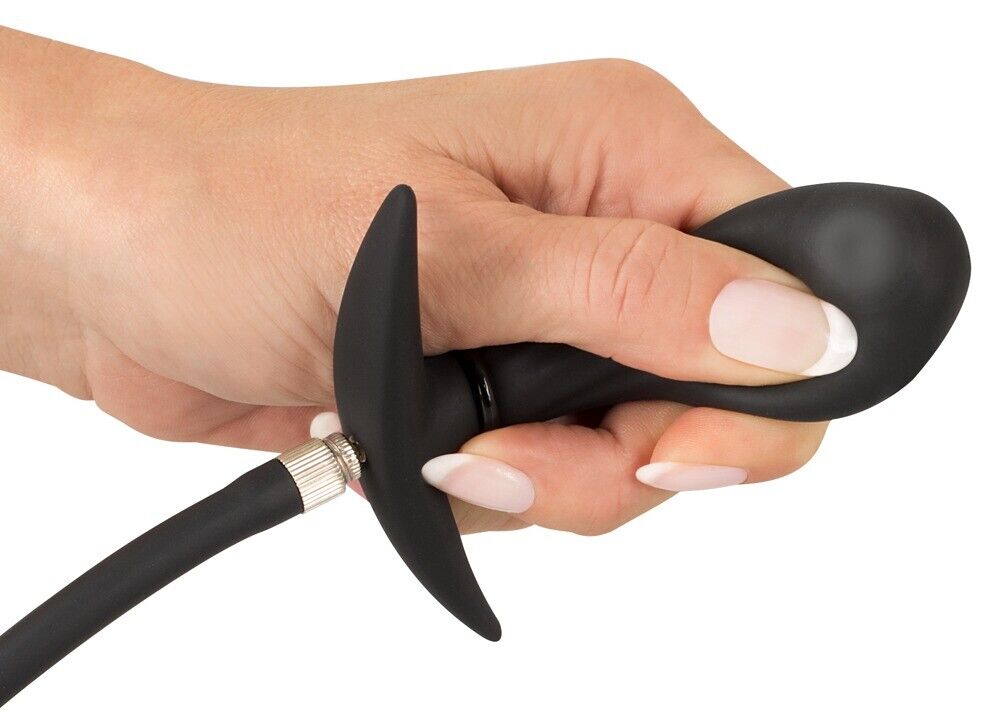 Plug Anale Gonfiabile con Biglia stimolante SexToys in silicone Penetrazione Ano