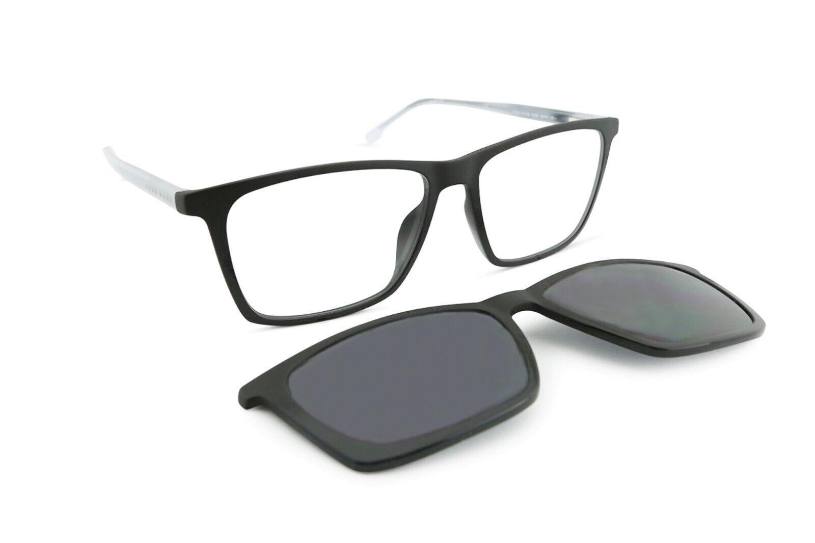 Occhiali Da Vista ( CLIP ON ) HUGO BOSS 1151 / Cs 003 (Ir) Matte Black/Grey