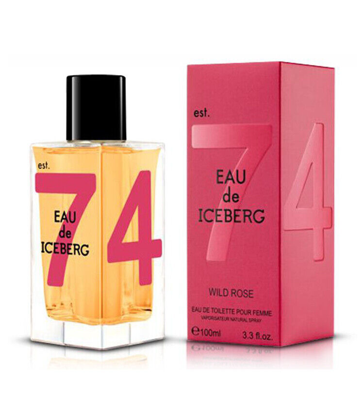EAU DE ICEBERG WILD ROSE edt eau de toil. pour Homme profumo uomo 100ml NUOVO