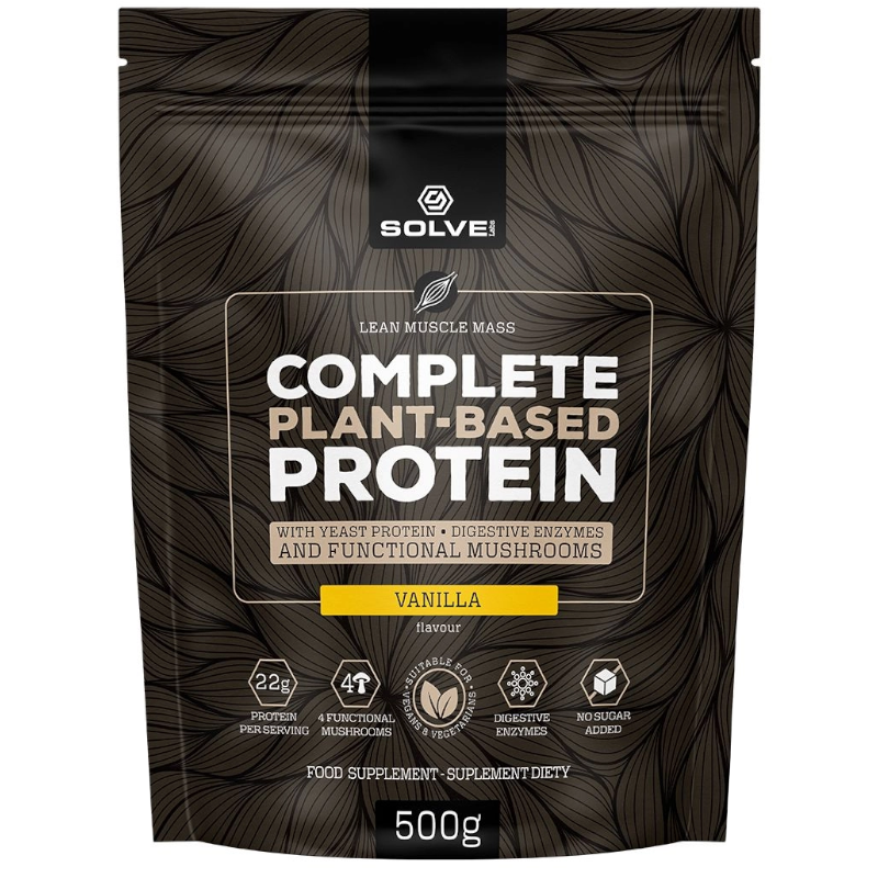 Solve Labs Vanilla Protein Proteine complete a base vegetale, 500 g