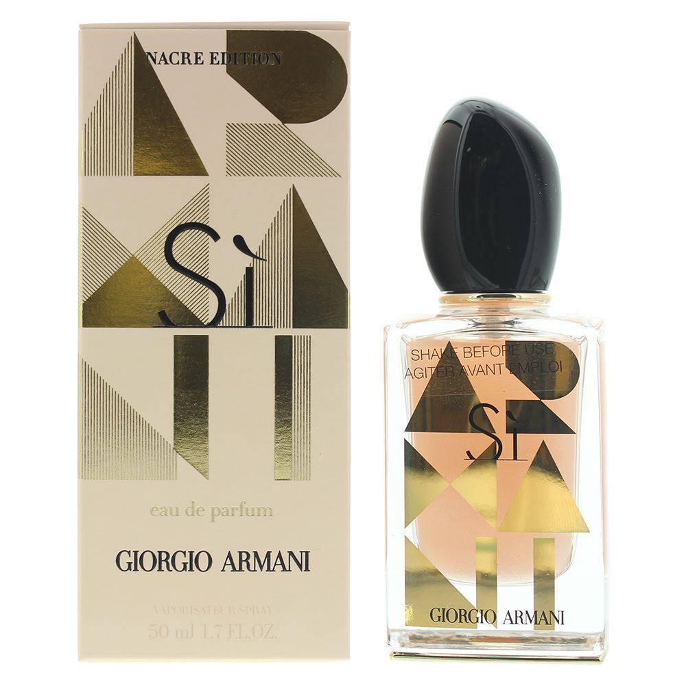 Giorgio Armani Si Eau de Parfum 50ml Glitter Edition (Nacre) Women Spray
