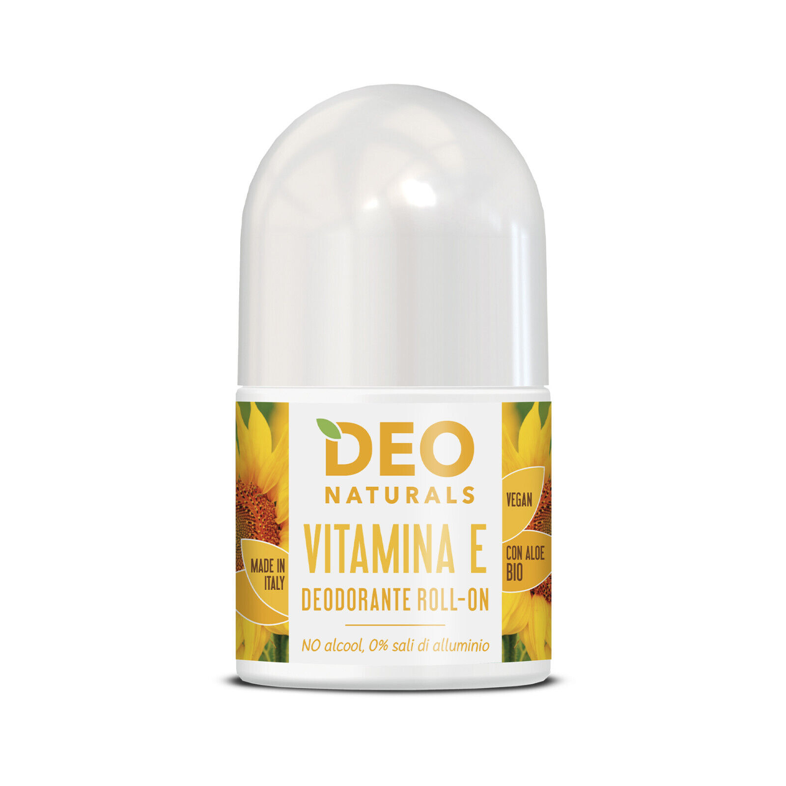 Deo Naturals Vitamina E 50 ml deodorante roll-on Optima Naturals
