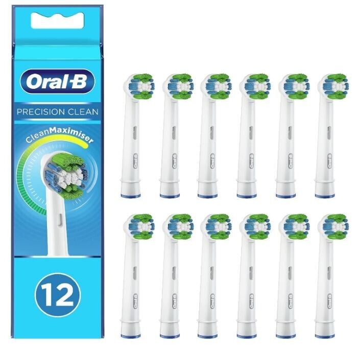 Oral-B Precision Clean 12 Testine Spazzolino Elettrico Tecnologia CleanMaximise