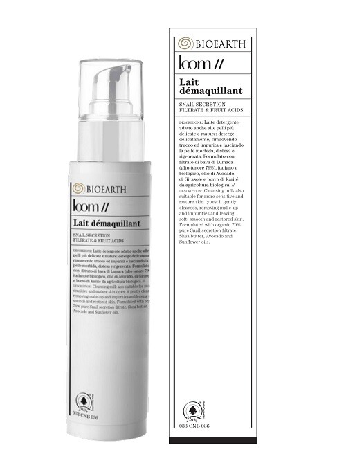 Bioearth Loom Bava di Lumaca Latte Detergente 200 ml