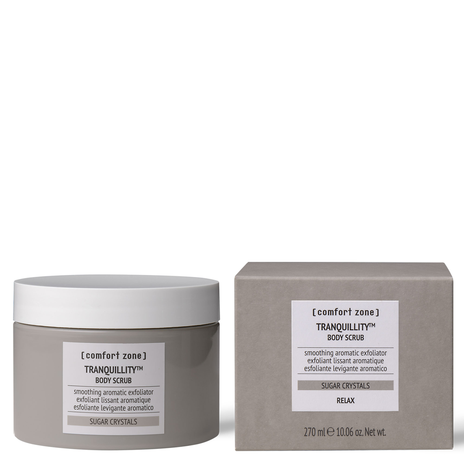 Comfort Zone Tranquillity Body Scrub 270ml esfoliante corpo aroma rilassante