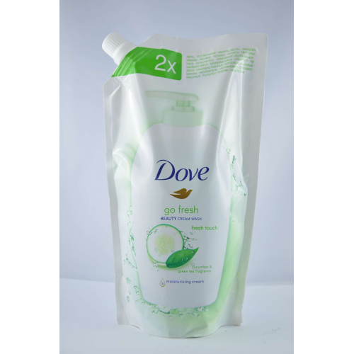 Dove Sapone Liquido Fresh Touch Eco Ricarica 500ml