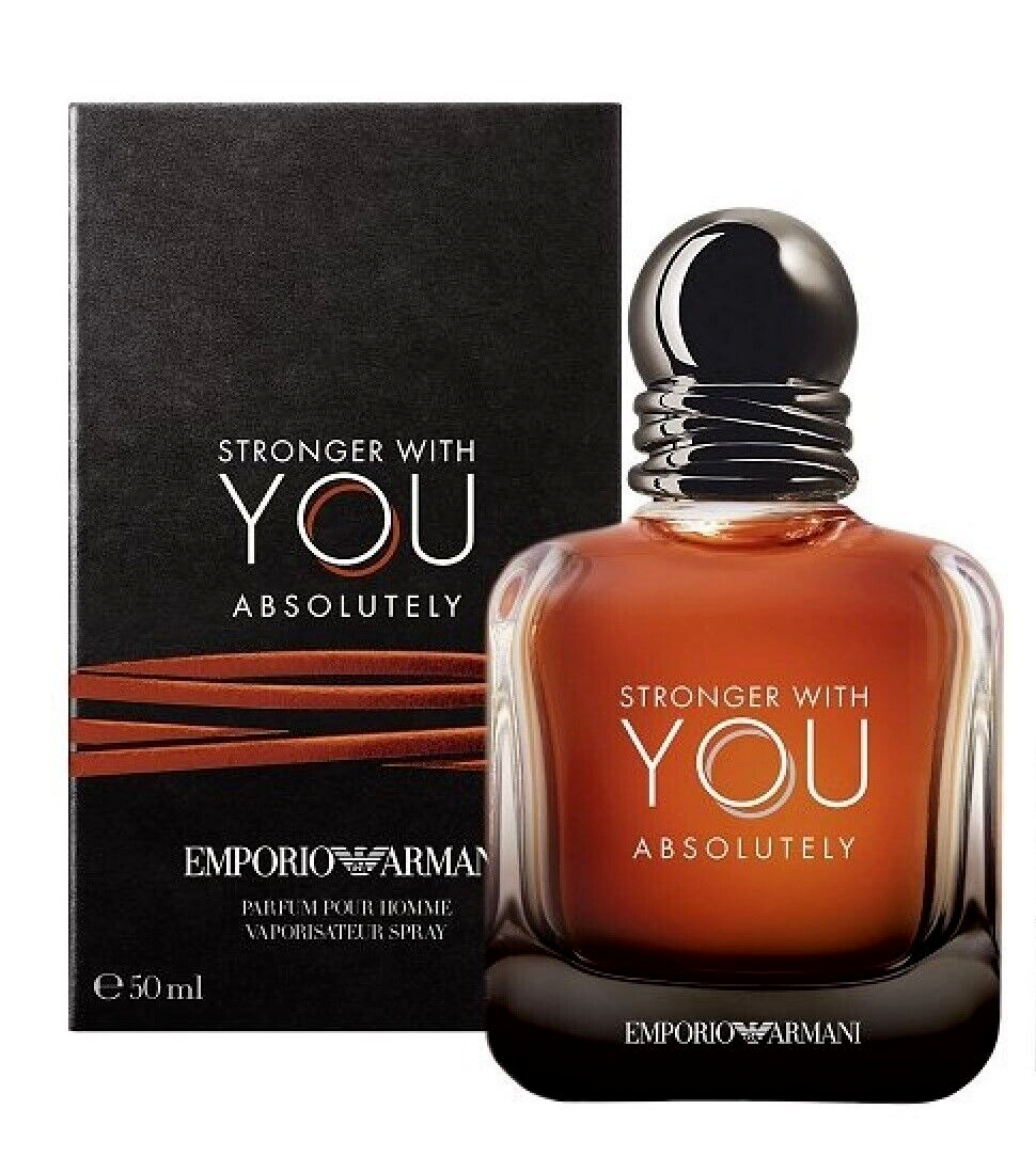 EMPORIO ARMANI STRONGER WITH YOU ABSOLUTELY EDP POUR HOMME NATURAL SPRAY - 50ml