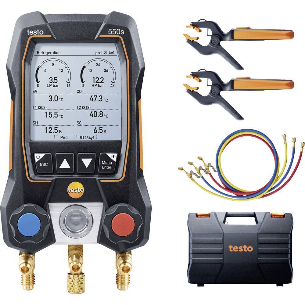 Misuratore refrigerante testo 550 Smart Set