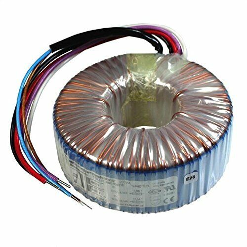 Trasformatore toroidale 200VA 230V -> 2x12V 1x24V, Sedlbauer. (n9W)