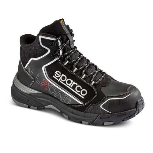 Sparco scarpa Allroad Okayama calzatura di sicurezza nero S3 N.44 in microfibra