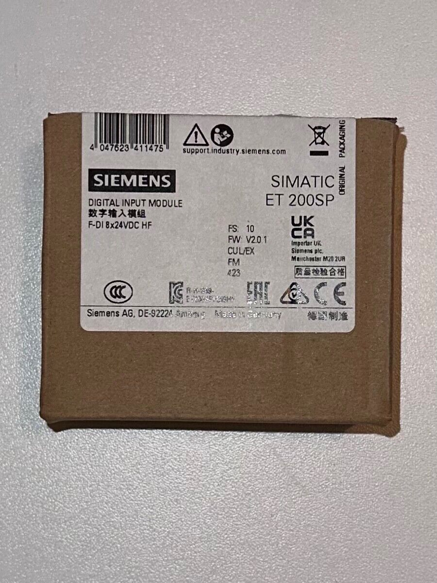 Siemens 6ES7136-6BA00-0CA0 Modulo Elettronico per Simatic ET 200SP - Giallo