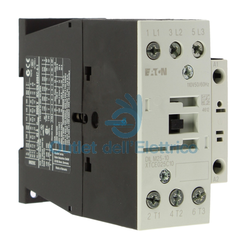 MOELLER 277138 DILM25-10 (110V 50/60HZ) CONTATTORE 11KW 1NA