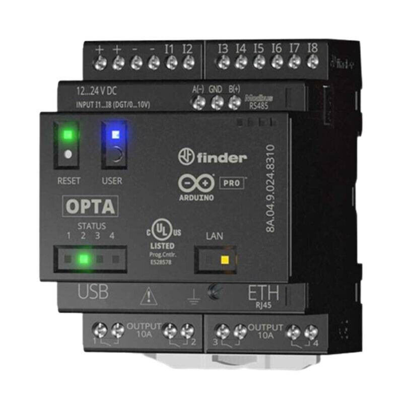 Finder OPTAPLUS 8A0490248310 Arduino Pro Programmable Rele logico con USB tipo C