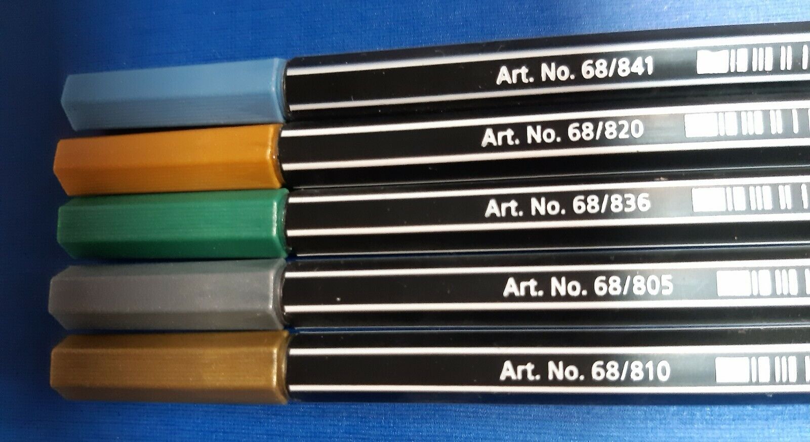 1 Pennarello Stabilo Pen 68 metallic 1 mm - 68 colore oro