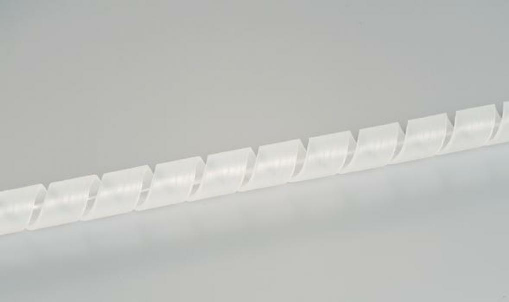 HELLERMANN TYTON 5MT SPIRALE PROTEGGICAVO TRASPARENTE SBPE9D DIAMETRO 9MM 161-41