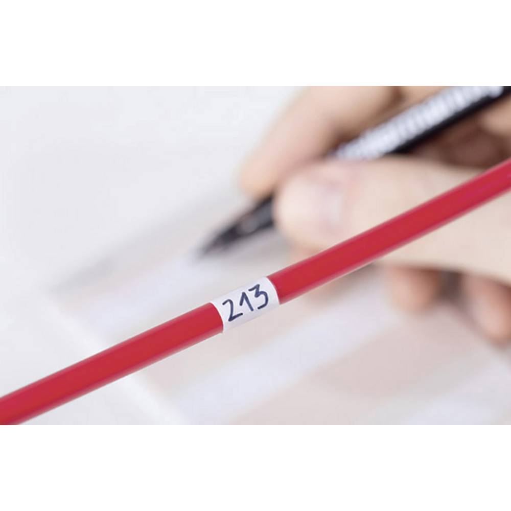 HellermannTyton 598-40402 HSMB-C4-1402-WH-1402-CL/WH Etichette autolaminanti
