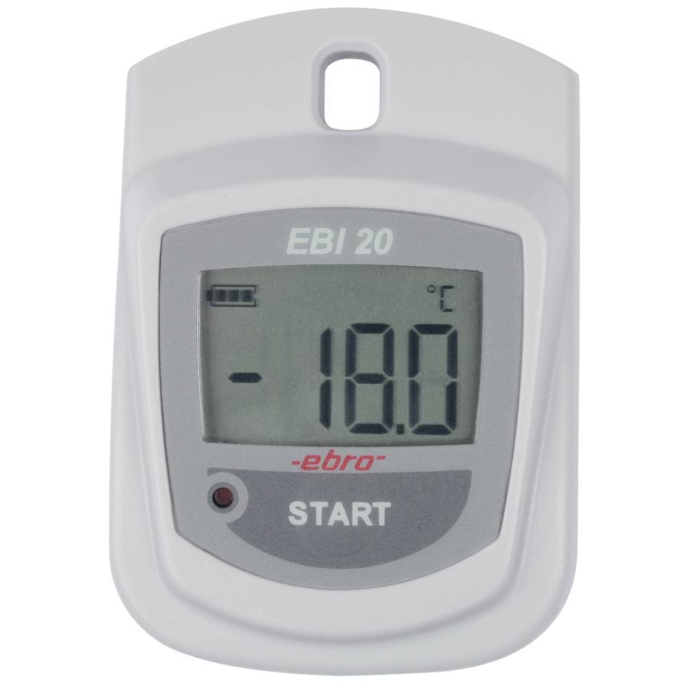 ebro 1601-0042-Z EBI 20-T1 Data logger temperatura Misura: Temperatura -30 fino