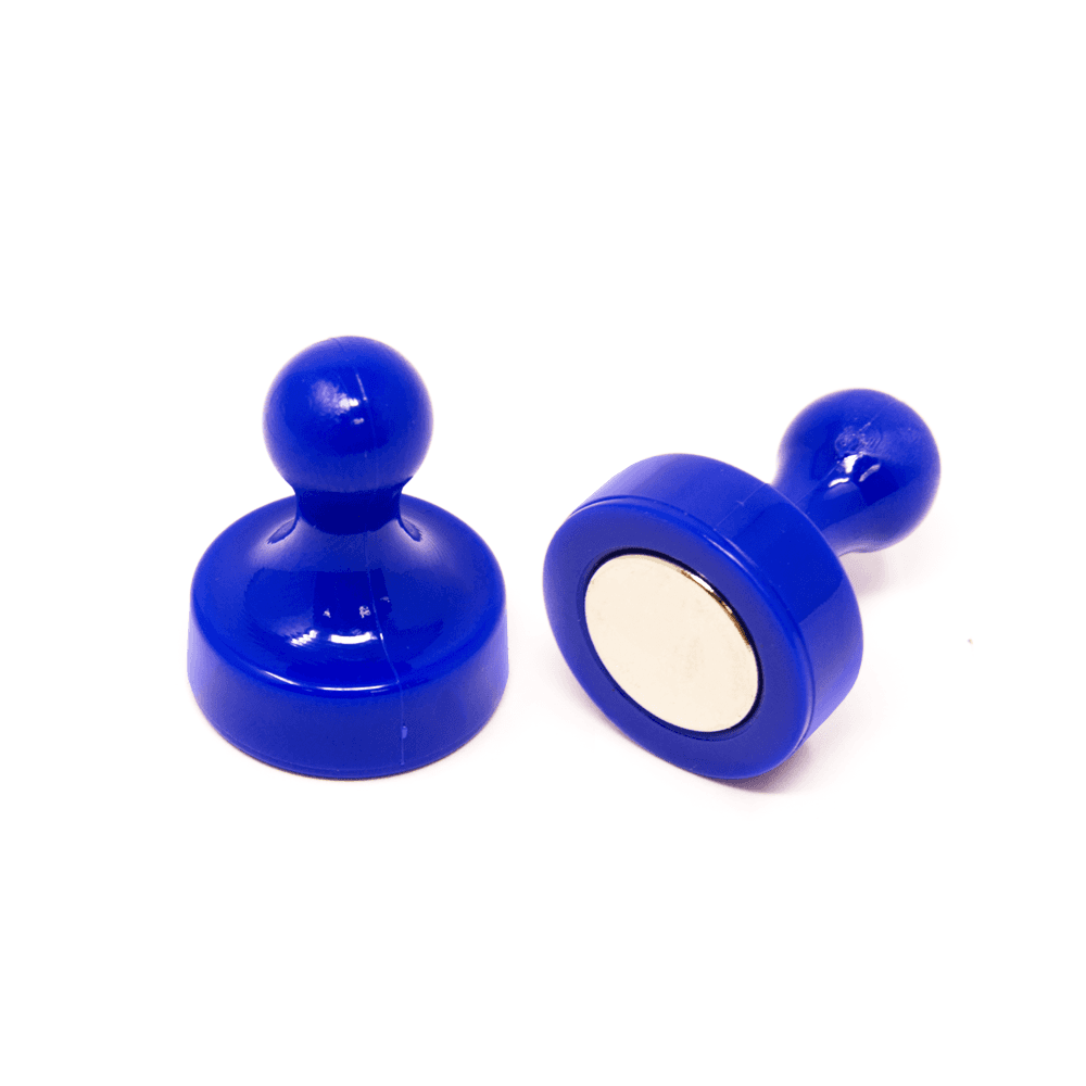 Magneti Skittle Blu Ad Alta Potenza - Ufficio E Frigorifero (confezione Da 100)