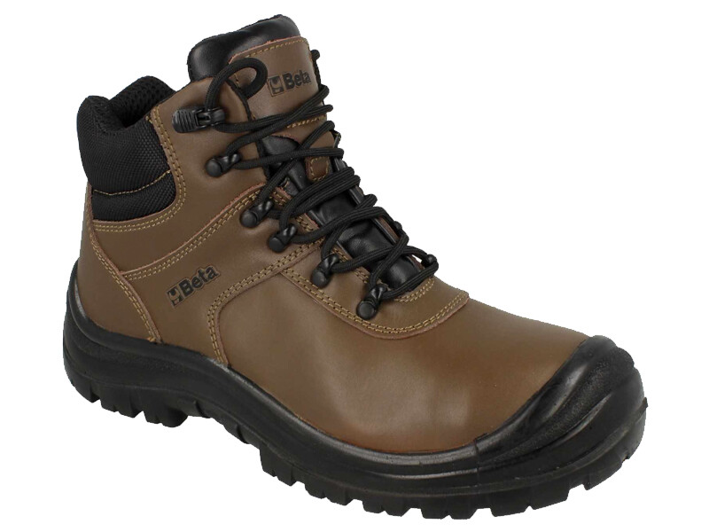 Scarpe antinfortunistiche Basic Nabuk Alte Composit S3 Bk numero  48