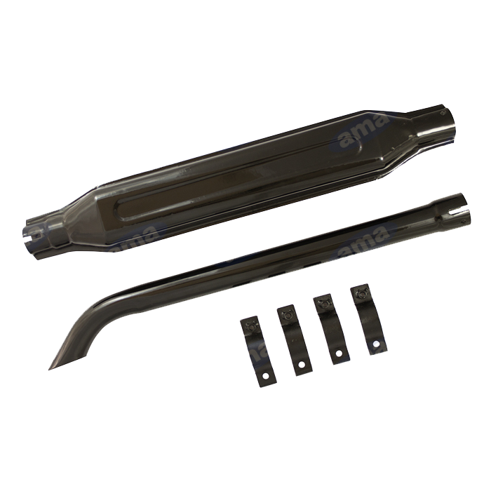 Kit silenziatore quadro adattabile 5157240 TRATTORI FIAT