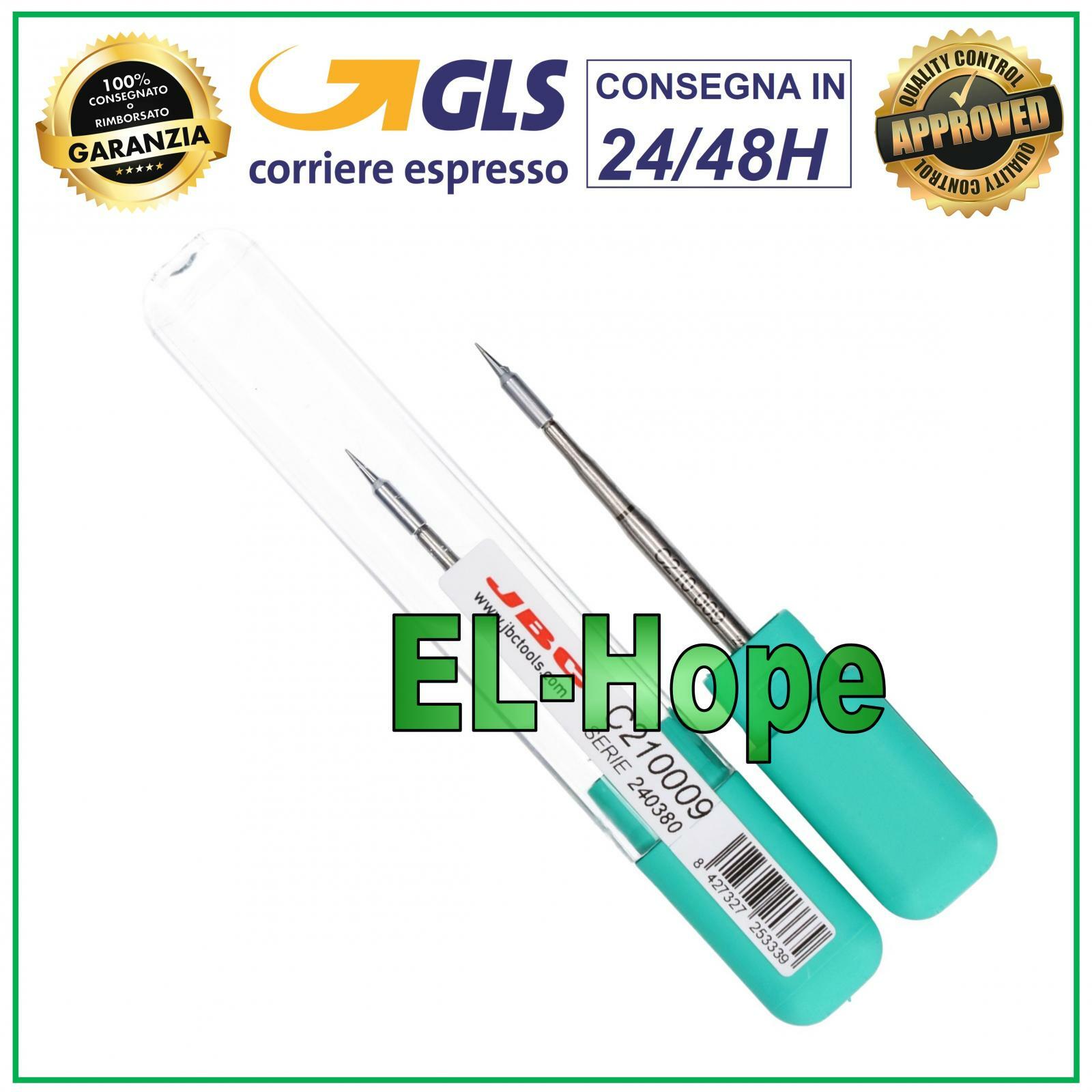 CARTUCCIA C210009 JBC CARTRIDGE CONICAL 0.2 mm PUNTA STILO SALDATORE ORIGINALE