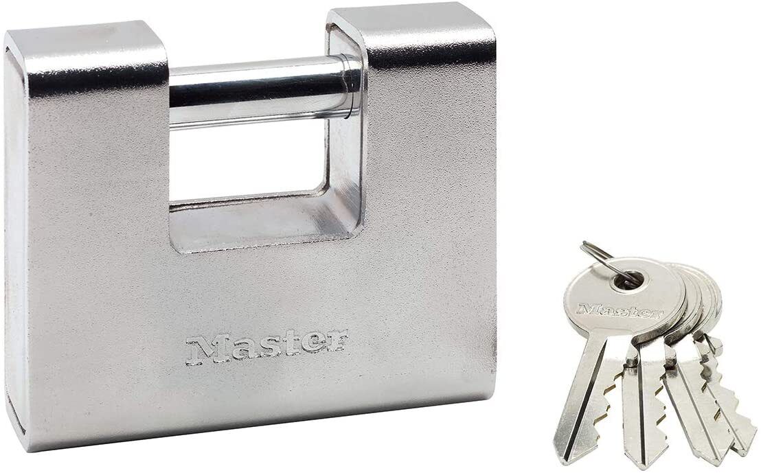 MASTER LOCK - LUCCHETTO RETTANGOLARE IN ZINCO 90 MM