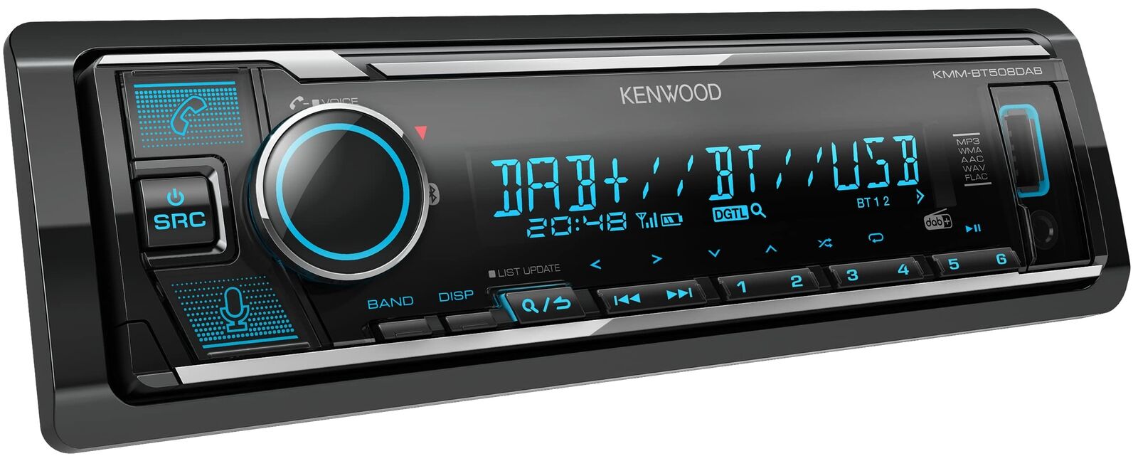 Autoradio Digitale Kenwood KMM-BT508DAB