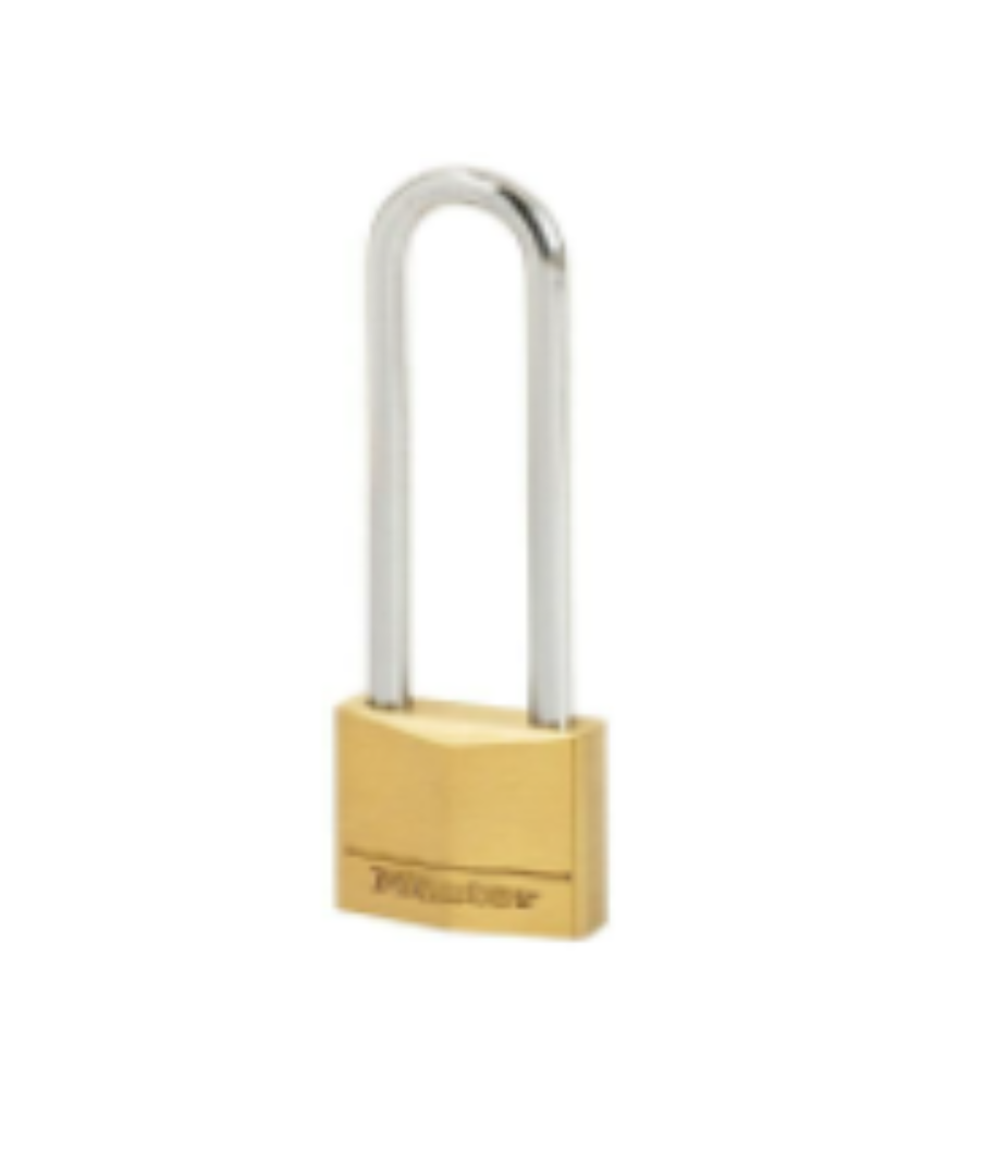MASTER LOCK - LUCCHETTO IN OTTONE MASSICCIO - ARCO ALTO 50x64x7MM