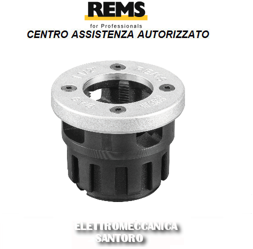 BUSSOLA A CAMBIO RAPIDO PER FILETTARE REMS R 1½" PER FILIERA AMIGO AMIGO 2 EVA