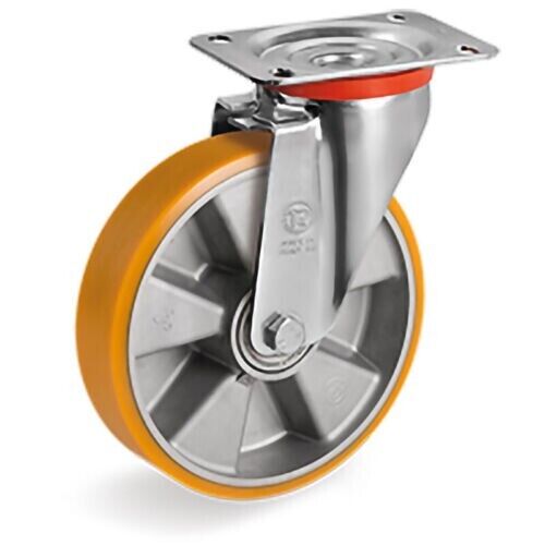 Ruota Poliuretano DIAMETRO 125 COD. 659303 220KG TELLURE ROTA