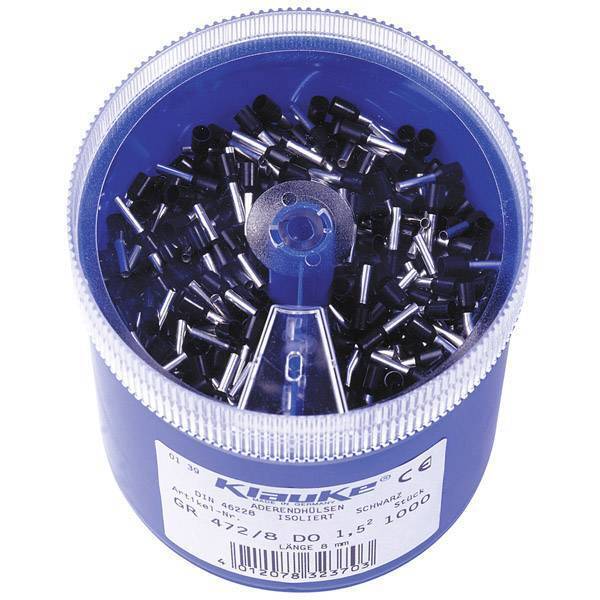 KLAUKE GR4728DO ASSORTIMENTO CAPICORDA 1.50 MM NERO 1000 PARTI