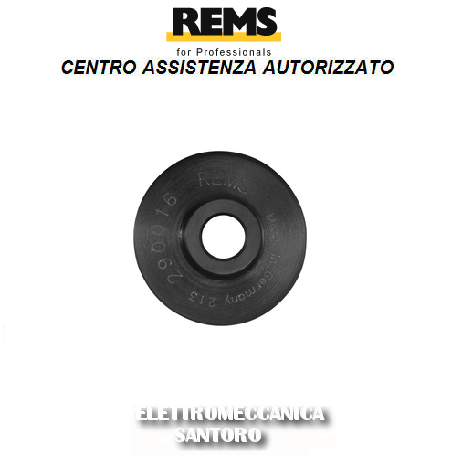 ROTELLA PER TUBI IN PLASTICA, MULTISTRATO PER TAGLIATUBI RAS P 10-63 S 7 REMS