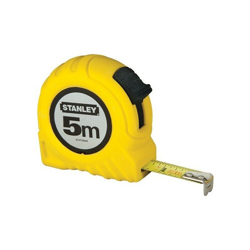 Flessometro 5 Mt. Metallo/ABS STANLEY M30497. Flessometro da 5 metri.