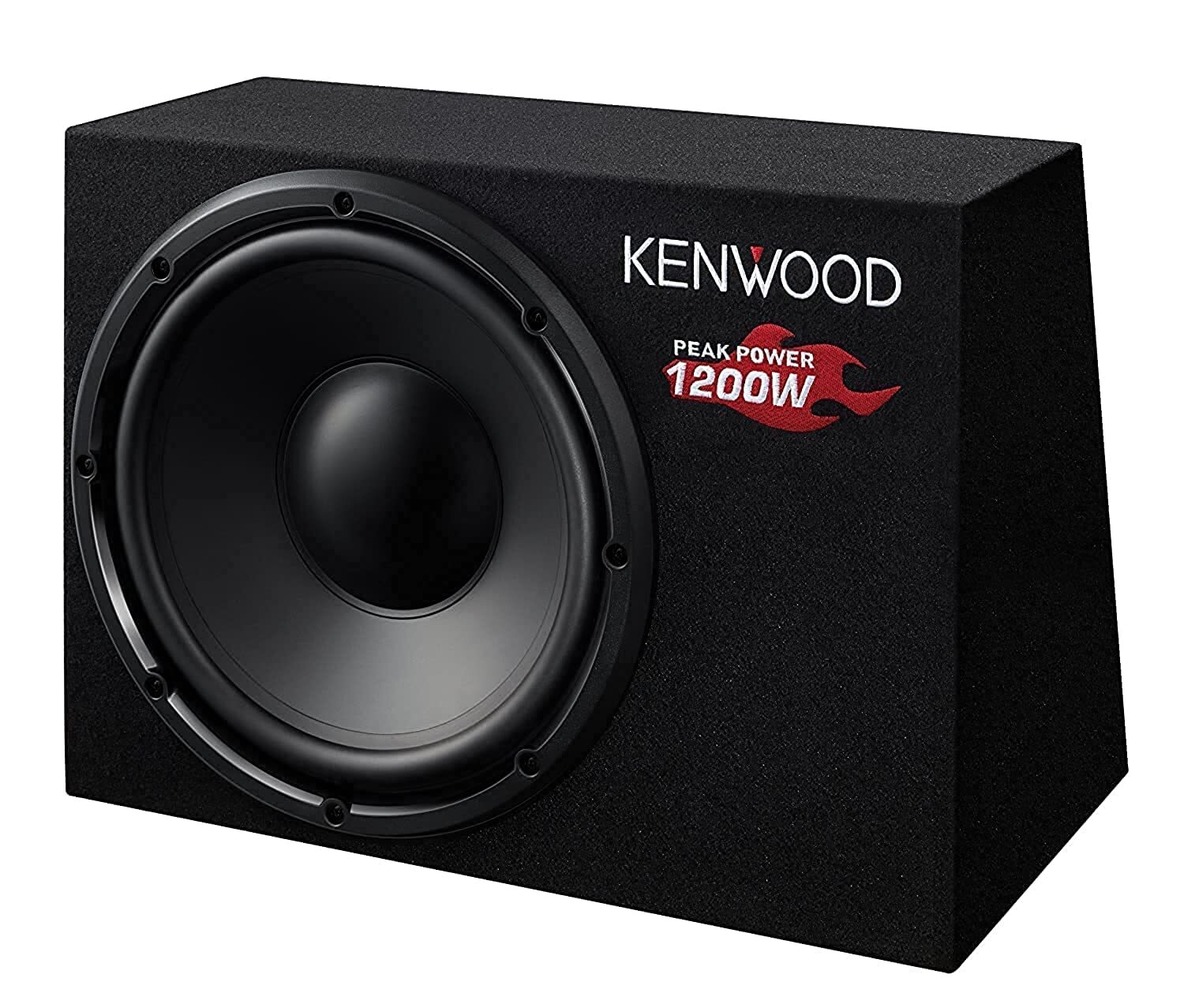 Kenwood KSC-W1200B car subwoofer Pre-loaded subwoofer 300 W