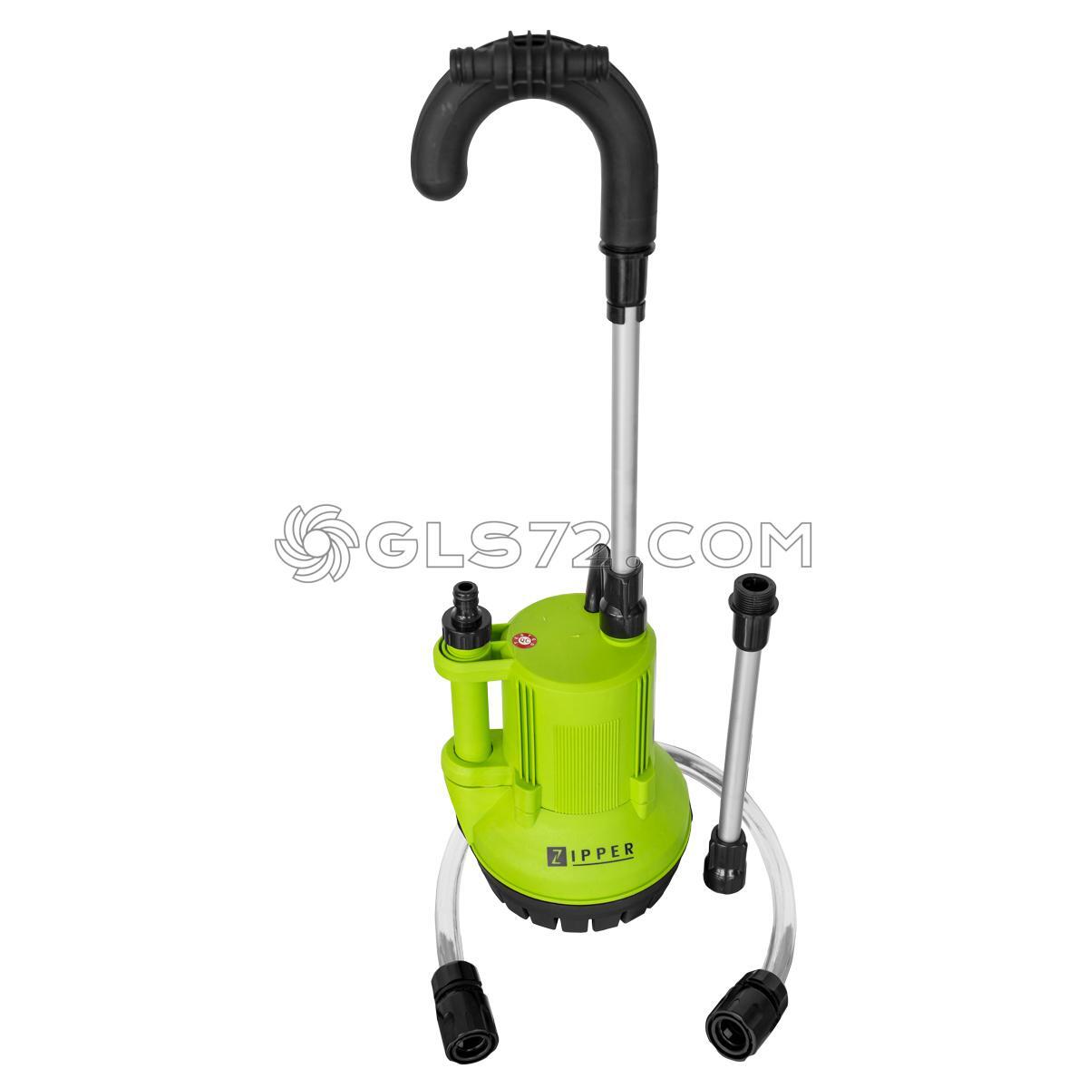 POMPA A BARILE PER RACCOLTA ACQUA PIOVANA PIOGGIA 350W ZIPPER ZI-RTP350