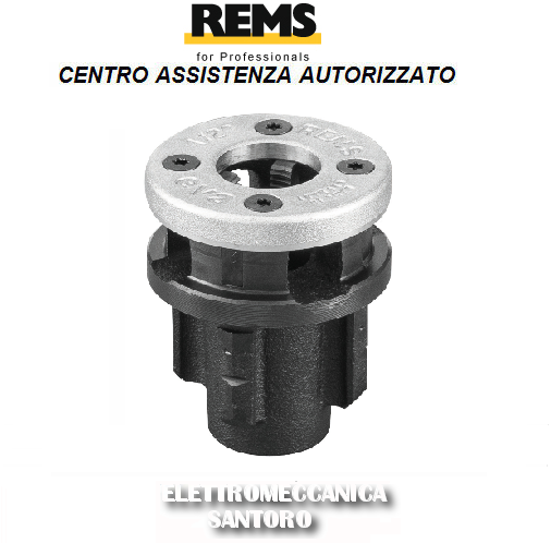 BUSSOLA A CAMBIO RAPIDO PER FILETTARE REMS R 1/2" PER FILIERA AMIGO AMIGO 2 EVA