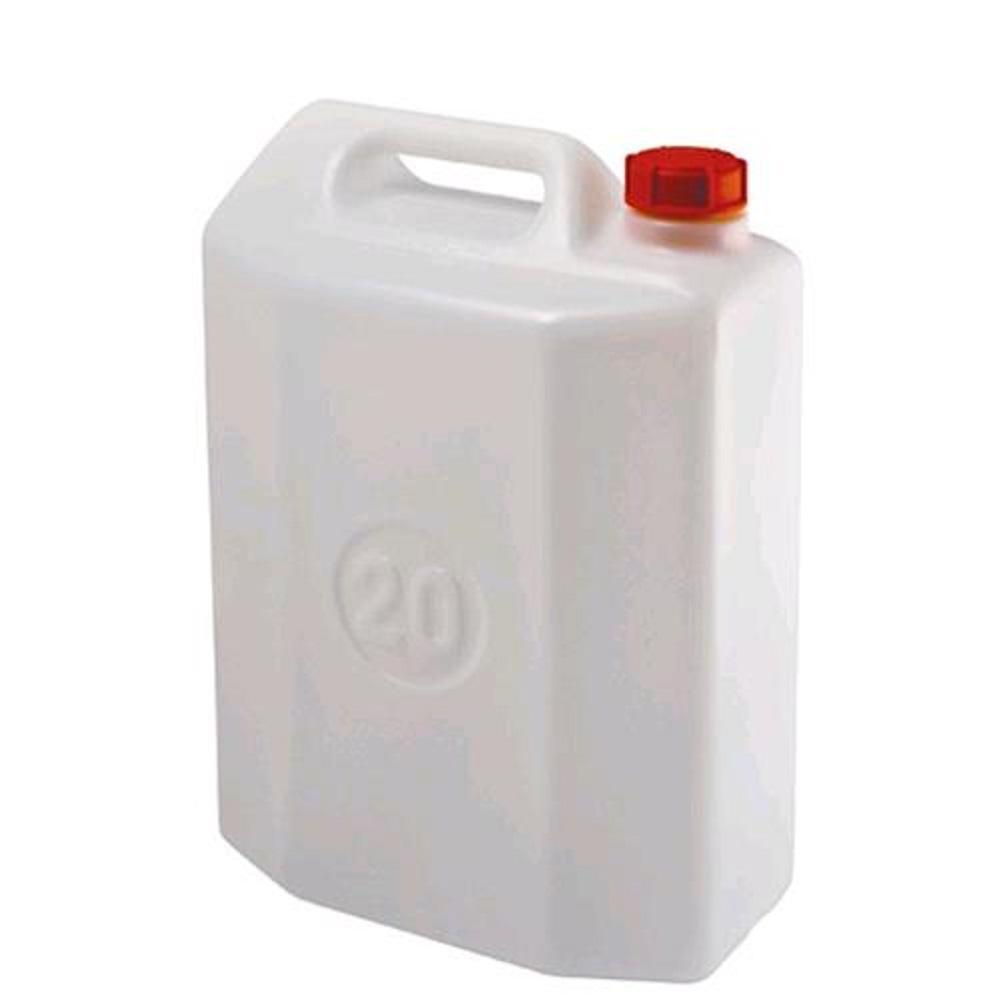 Canestro in plastica (HDPE) 20 Litri, peso 0,74 g, colore neutro, tappo a vite