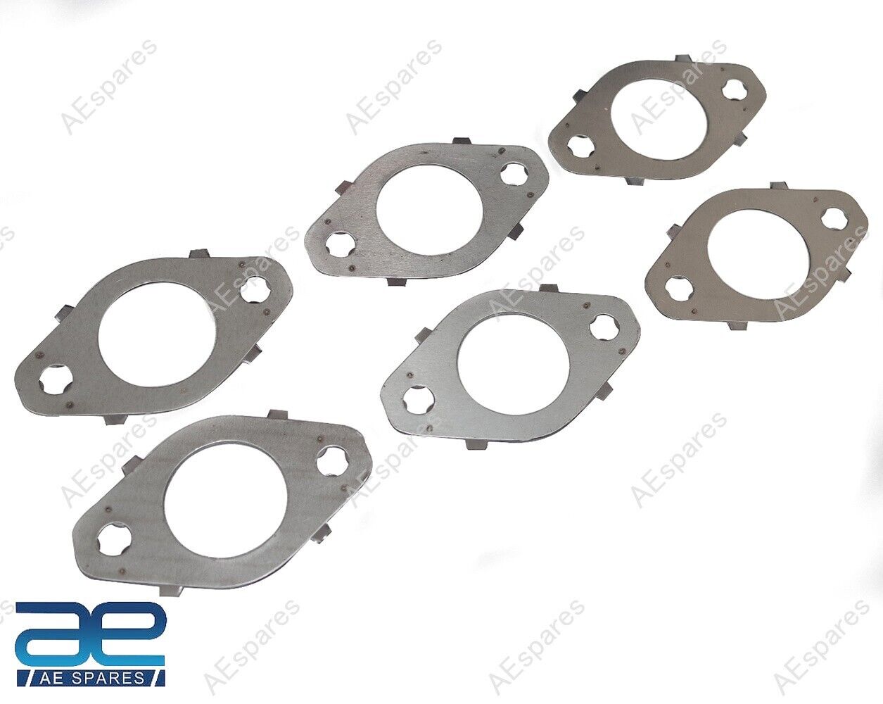 Scarico Collettore Guarnizioni 6pcs Per Cummins 3.9 5.9 & 6.7 6BT 24V Isb Isbe &