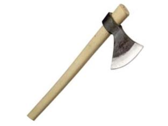 Scure tipo trento rinaldi art.307 - misura 2 - gr.700 - manico in legno cm.62 1