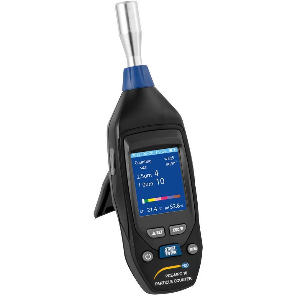 Misuratore particolato PCE Instruments Temperatura, Umidità dellaria