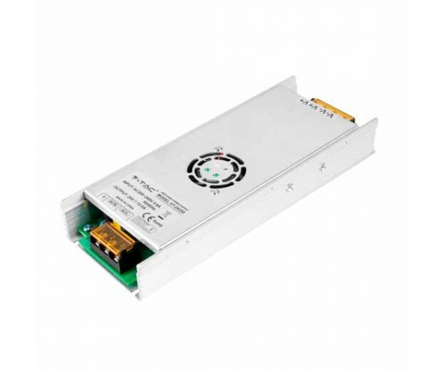 V-TAC VT-24350 Trasformatore Alimentatore Professionale in Metallo 350W 24V 15A