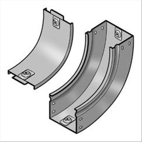 LEGRAND  31AMC100Z P31 CURVA SALITA 90° 100X75 ZINCATA