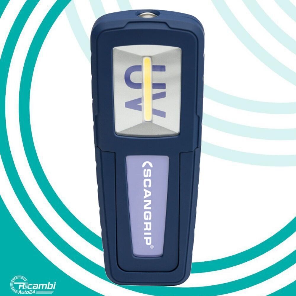 SCANGRIP 03.5408 UV-FORM LAMPADA COB LED LUCE UV SUPERIORE RICERCA PERDITE 1.8W